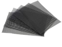 5 stuks bloempotgatgaasmatten, zwart, plastic, bonsaibodemafvoergaas, hekwerk, vierkant, 30x10cm/30x20cm (30 * 20cm) — thumbnail 1