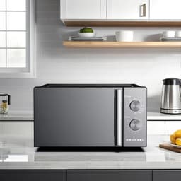 Magnetron met grill - Combimagnetron Oven - Eten Verwarmen - Spiegelfront Design - 20 liter - Zwart — thumbnail 5