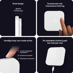tado° Bedrade Slimme Thermostaat X (2e gen.) Multi-Room Starterskit - Incl. 2 Radiatorknoppen - OpenTherm & Relay - Matter, Google Home, Alexa & Apple Home - Wit — thumbnail 4