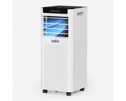 Mobiele airco 5000- 7000 BTU ,stille draagbare airco met ontvochtiger, ventilator en slaapmodus 3-in-1 functie - 27 m²