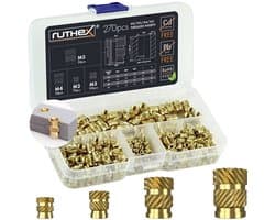 ruthex Schroefdraadinzet M2 + M3 + M4 + M5 GE-KASTEN-001