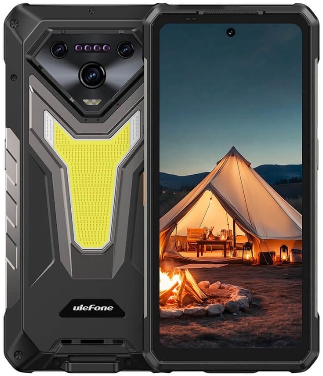 Smartphone Ulefone ARMOR 34 PLUS, 16 GB RAM 512 GB Zwart — afbeelding 1