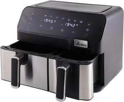 Dubbele Luchtfriteuse met 9 Liter Capaciteit en Digitale Touch Bediening — thumbnail 1