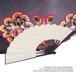 Opvouwbare handventilator voor evenementen, dans en decoratie — thumbnail 5