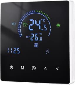 Slimme Programmeerbare WiFi Thermostaat voor Waterverwarming - App Bediening & LCD Touch — thumbnail 1
