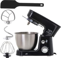 SNJY® Keukenrobot - Keukenmachine - Foodprocessor - Keukenmixer - 1200 W - 3,5L - Zwart — thumbnail 2