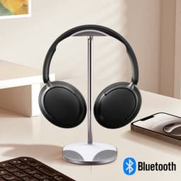 Akashi, Draadloze Bluetooth Headset Ingebouwde microfoon Batterijlevensduur van 25 uur Opvouwbaar, Zwart — thumbnail 3