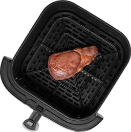 MEDION X20 XL Heteluchtfriteuse (6,6 L, 5 vleesprogramma’s met kerntemperatuursonde, stille DC-motor 1.700 W, 10 programma’s, PFAS-vrij, ILAG coating) — thumbnail 12
