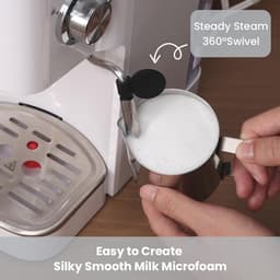 Espresso Machine 20 Bar Super Automatic with Milk Frother - Perfect for Home or Office — thumbnail 3