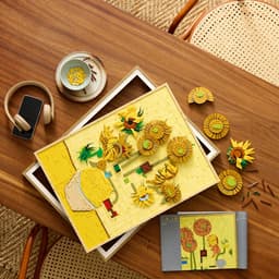 Lego Art 31215 Vincent Van Gogh – Zonnebloemen Bouwstenen — thumbnail 3