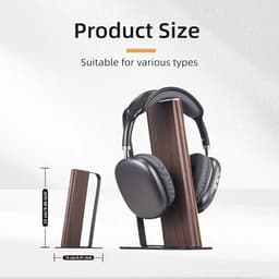 Zware Hoofdtelefoon Standaard voor Bureau - Gaming Hoofdtelefoon Houder — thumbnail 2