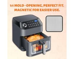 Accessoires voor heteluchtfriteuse - splash guard - air fryer accessoires