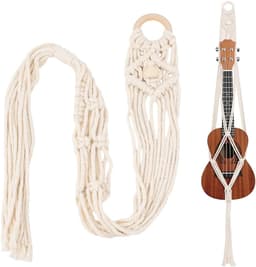 Ukelele Wandbeugel - 95 cm - Muurbeugel - Wandsteun - Gitaar muurbeugel - Gitaar Wandbeugel - Gitaar standaard - Hanger - Haak - Guitar Stand - Muurhaak - Viool Stand - Wanddecoratie - Expositie — thumbnail 1