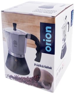 Orion - Aluminium Kawiarka - 450 ml - Inductie Geschikt - Zwart Handvat — thumbnail 4