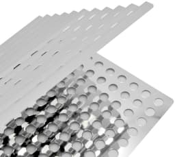 BBQ Barbecue RVS grillplaten - 2 stuks — thumbnail 4