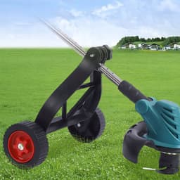 Grasmaaier Steunwiel - Professioneel Vervangingswiel - Stalen Rubber Wiel - Geschikt voor Zware Lasten en Stil Gebruik — thumbnail 5