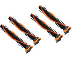 Replacements® – Set van 4 borstelrollen voor Philips SpeedPro Max | vervangt CP0667/01 | geschikt voor FC6904, XC8349, XC8347, XC8147, XC8149