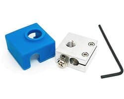 Verwarmingsblok Upgrade met Siliconen Sok voor CR10/Ender 2/Ender 3/ANET A8 Printers