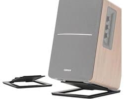 Desktop luidsprekerstands met 15 graden kanteling - zwart