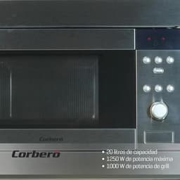 Inbouwmagnetron 20 liter RVS met Grill en Automenu - 800W — thumbnail 4