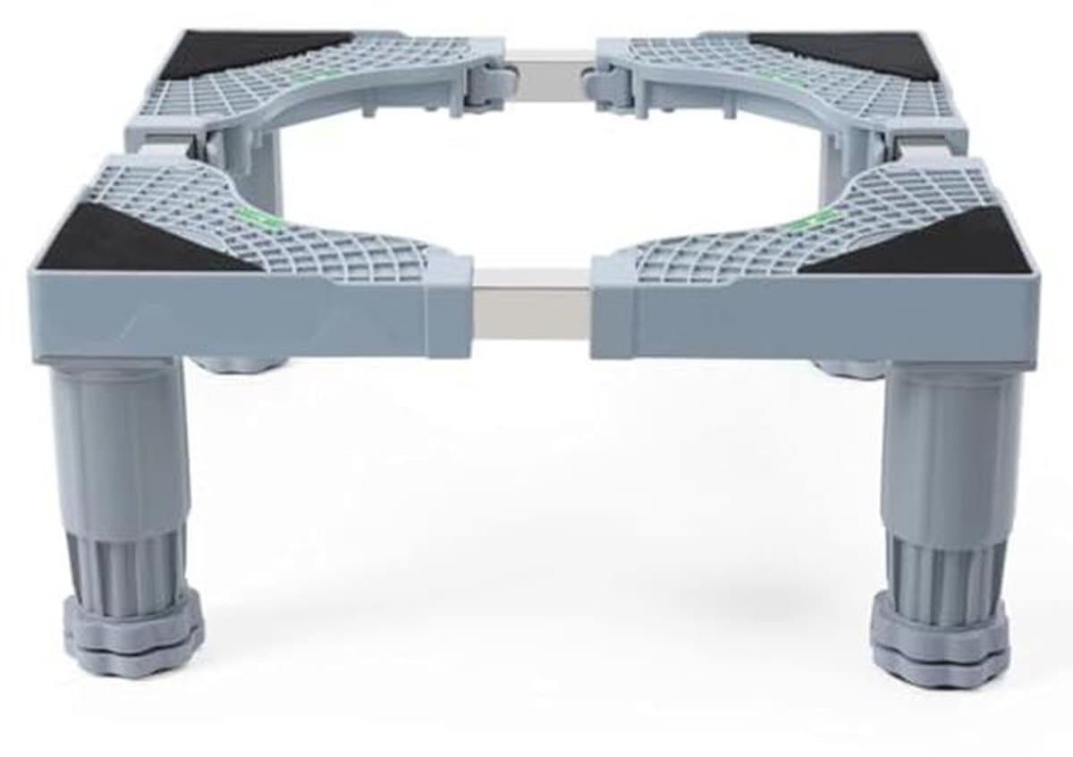 Verstelbaar Onderstel voor Wasmachines met Schokabsorptie - 4 Voeten 42-66 cm en 19-22 cm — afbeelding 1