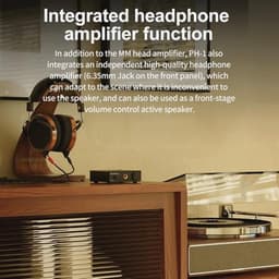 Hoogwaardig MM-telefoonversterker voor zuiver geluid - 46dB SNR, 84dB THD+N — thumbnail 4