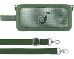 Siliconen draagtas met schouderriem voor Draadloze Bluetooth-luidspreker