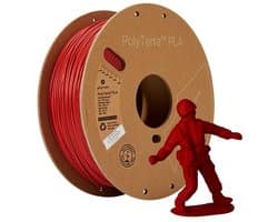 PolyTerra PLA Army Red Filament 1,75 mm - 1 kg