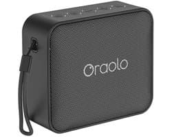 oraolo BT5.3 Draagbare bluetooth-luidspreker, IPX7 waterdicht, 8 uur speeltijd, ondersteunt TF USB-luidspreker, draadloze bluetooth-muziekbox voor thuis, fietsen, outdoor