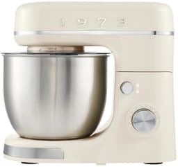 SILVERCREST® Keukenmachine 650 W - Inhoud mengkom: 3,7 L - Snelheden: 8 - Deze retro keukenmachine kan kneden, roeren en mixen - Met een 8-voudige snelheidsregeling met extra pulsfunctie - Krachtige 650 W motor - Grote, afneembare RVS mengkom — thumbnail 5