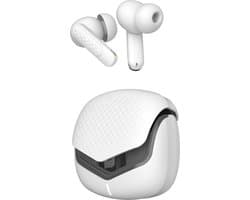 Noise Buddies Pulse - Oortjes draadloos met Noise Cancelling - Draadloze oordopjes - Bluetooth - Wit