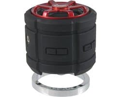 Watervaste outdoor Bluetooth luidspreker IPX7 zwart/rood