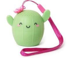 Mini Draadloze Luidspreker met Cactus Motief - Perfect voor Buiten en Selfies