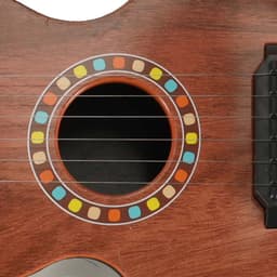 Klassieke gitaar voor kinderen houten 6 snaren 18 inch 46,5 cm — thumbnail 4