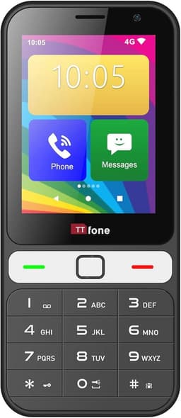 Eenvoudige 4G Telefoon met Android en Dual SIM - 2,8 Inch Touchscreen en Toetsenbord — thumbnail 4