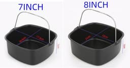 Bakpan voor Air Fryer - Anti-aanbak Cake Pan (7 inch) — thumbnail 6