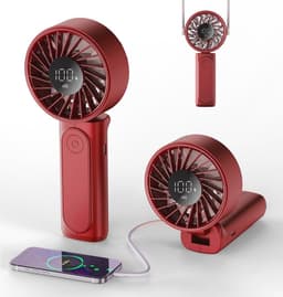 Draagbare Ventilator met 6 Windsnelheden en Opvouwbaar Ontwerp — thumbnail 2