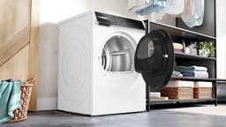 Bosch WRB247C5NL Serie 8 - Wasdroger - Warmtepompdroger - Energielabel A - Blijvend energiezuinig met de zelfreinigende condensor - Zeer stil - 9 kg - Air Max Dry: perfecte droogresultaten en laag energieverbruik — thumbnail 7