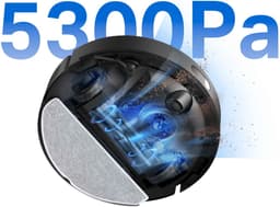 TP-Link Tapo RV30 Max Plus - Robotstofzuiger - Dweilfunctie - Automatisch Leegstation - 5300Pa -LiDAR+IMU — thumbnail 11