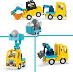 LEGO DUPLO - 3-in-1 bouwvoertuigen Constructiespeelgoed — thumbnail 4