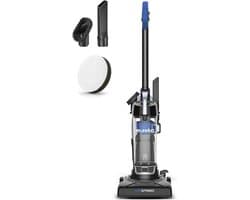 Krachtige Zakloze Verticale Stofzuiger voor Tapijten en Vloeren, Ultra Lichtgewicht met Vervangfilter, Blauw