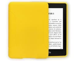 Slim Fit TPU Gel Hoesje voor Kindle Paperwhite 10e Generatie (2018) - Gele Beschermhoes