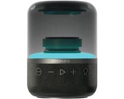 Draagbare Bluetooth Speaker met 360° LED Lichtshow en HD Stereo Geluid