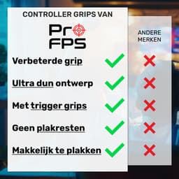 ProFPS Controller Grips geschikt voor PlayStation 5 (PS5) - Ultra Thin — thumbnail 2