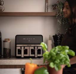 Swiss Pro+ SPAF8L2G - Dubbele Airfryer - 8L - 2400W - Dual Zone Technologie — thumbnail 13