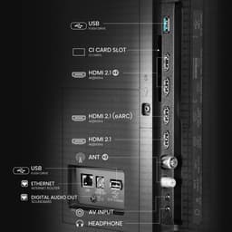 Hisense 55U7Q PRO - 55 inch - 4K MiniLED - 2025 — thumbnail 4
