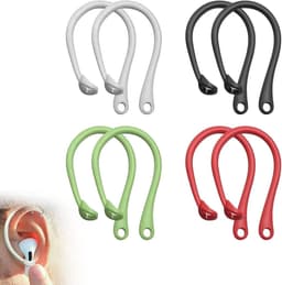 Siliconen oorhangers voor sport en hardlopen - Set van 4 paar oorhaken — thumbnail 1