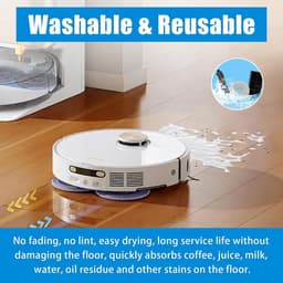 21 stuks accessoires gescht voor Dreame L40 Ultra/X40 Ultra Complete/X40 Master/Mova P50 Pro Ultra robotstofzuiger, reserveonderdelen, accessoireset, hoofdborstel, stofzak, zijborstels — thumbnail 3