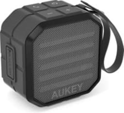 Aukey SK-M13 - Draagbare Mini Bluetooth-luidspreker met ingebouwde microfoon - draadloze verbinding tot 10 m - waterbestendig IP65 - Grijs — thumbnail 1