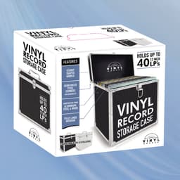 Vinyl Groove - Vinyl Record Storage Case Black — thumbnail 1
